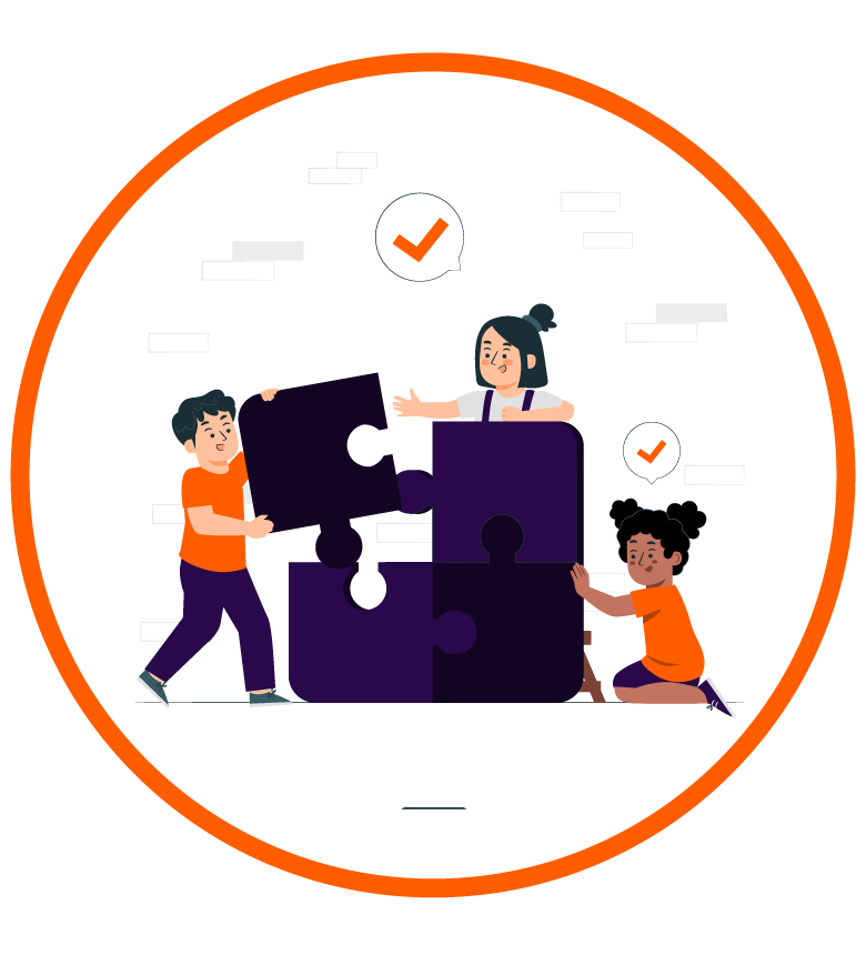 Ilustrația de colaborare folosită de Start Your StartUP